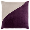 Cotton Velvet Wave Throw Pillow