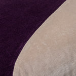 Cotton Velvet Wave Throw Pillow