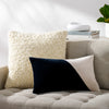 Cotton Velvet Wave Throw Pillow