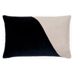 Cotton Velvet Wave Throw Pillow