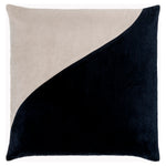 Cotton Velvet Wave Throw Pillow