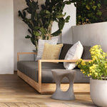 Patterson Dark Gray Outdoor Side Table