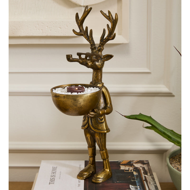 Eric + Eloise Deer Sculpture Bowl