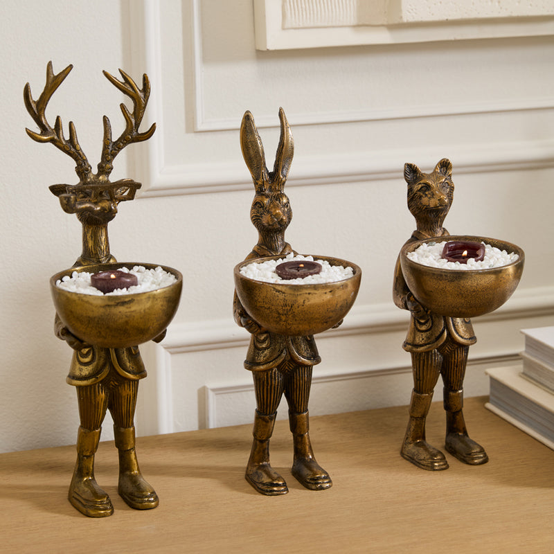 Eric + Eloise Deer Sculpture Bowl