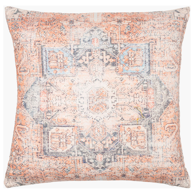 Emily Jean Terracotta Throw Pillow