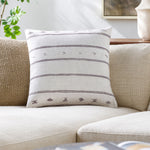 Emily Jean Stripe Throw Pillow