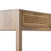 Etewah Cane Console Table