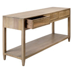 Etewah Cane Console Table