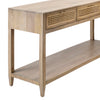 Etewah Cane Console Table