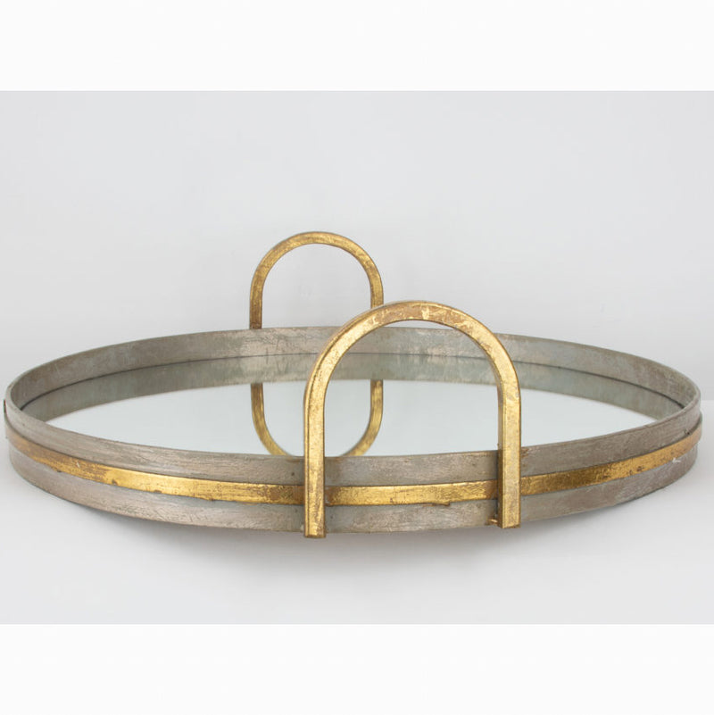 Round Metal Tray