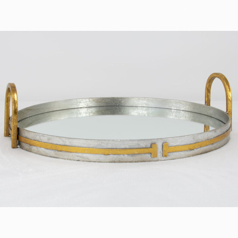 Round Metal Tray