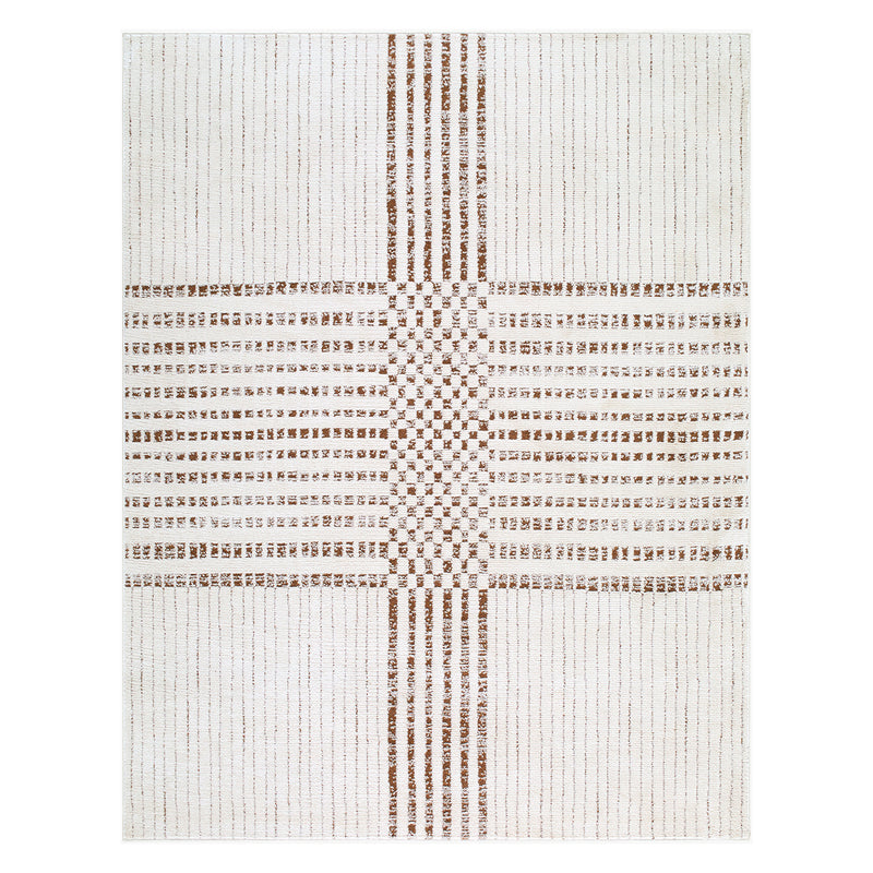 Galey Alix x Livabliss Architect Cross Machine Woven Rug