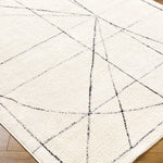 Galey Alix x Livabliss Architect Grid Machine Woven Rug