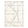 Galey Alix x Livabliss Architect Grid Machine Woven Rug