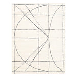 Galey Alix x Livabliss Architect Grid Machine Woven Rug