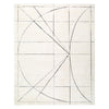 Galey Alix x Livabliss Architect Grid Machine Woven Rug