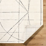 Galey Alix x Livabliss Architect Grid Machine Woven Rug