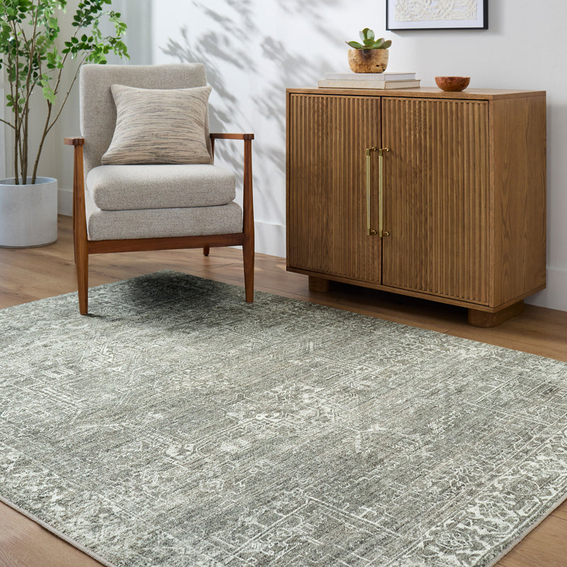 Galey Alix x Livabliss Collins Avenue Hatch Machine Woven Rug