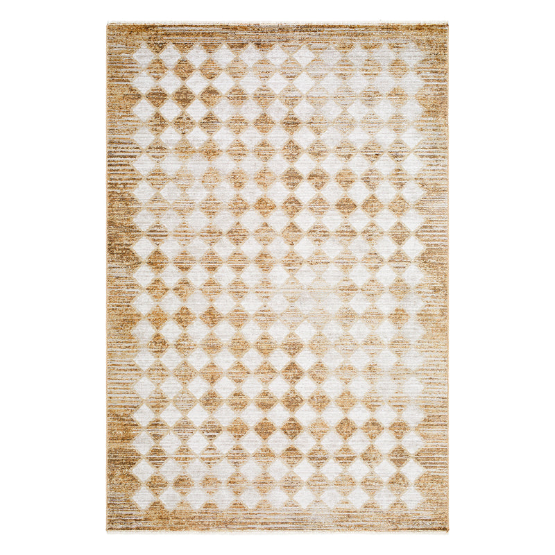 Galey Alix x Livabliss Myrtle Avenue Diamond Machine Machine Woven Rug