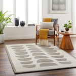 Livabliss Granada Beige Hand Tufted Rug