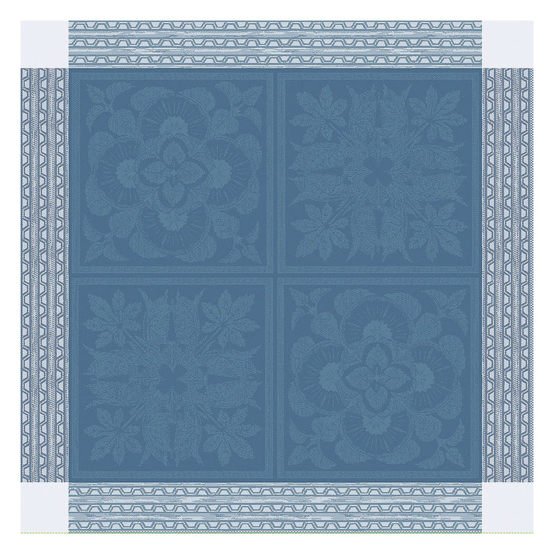 Garnier Thiebaut Harmonie Bleu Jacquard Napkin Set of 4