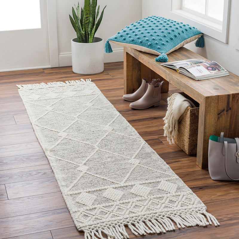 Livabliss Hemingway Fringe Hand Woven Rug