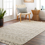 Livabliss Hemingway Zigzag Hand Woven Rug