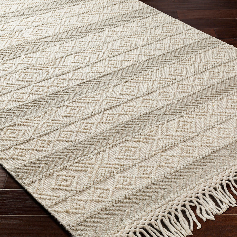 Livabliss Hemingway Beige Hand Woven Rug