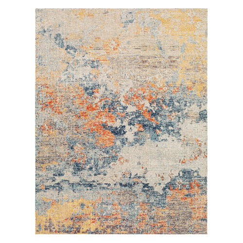 Livabliss Huntington Beach Sky Machine Woven Rug