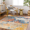 Livabliss Huntington Beach Sky Machine Woven Rug