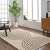 Livabliss Isabel Double Rainbow Hand Tufted Rug