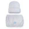 Kashwere Solid Cap & Baby Blanket