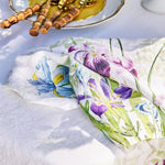 Garnier Thiebaut Iris D'Hiver Blanc Napkin