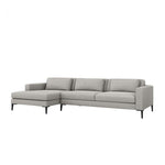 Interlude Home Izzy Left Chaise Sectional Sofa