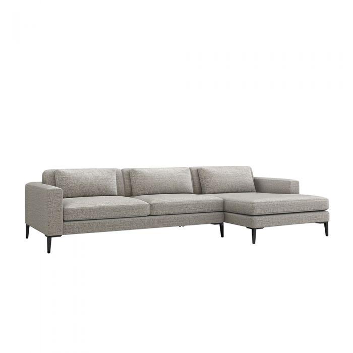 Interlude Home Izzy Right Chaise Sectional Sofa