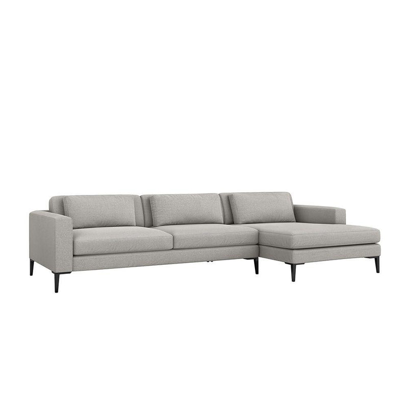 Interlude Home Izzy Right Chaise Sectional Sofa