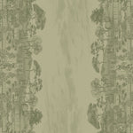 Garnier Thiebaut Jardin Spirituel Olive Jacquard Tablecloth