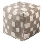 Jacinta Check Pouf