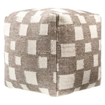 Jacinta Check Pouf