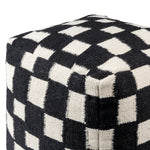 Jacinta Check Pouf