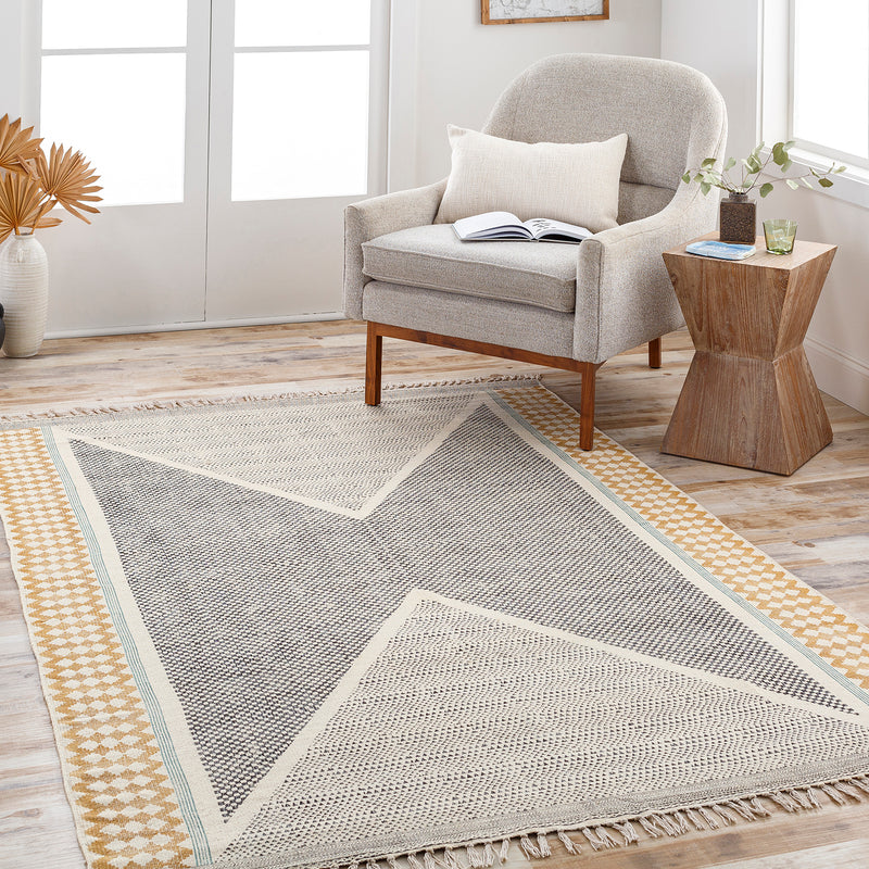 Livabliss July Pattern Hand Woven Rug