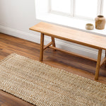 Livabliss Kerala Beige Hand Woven Rug