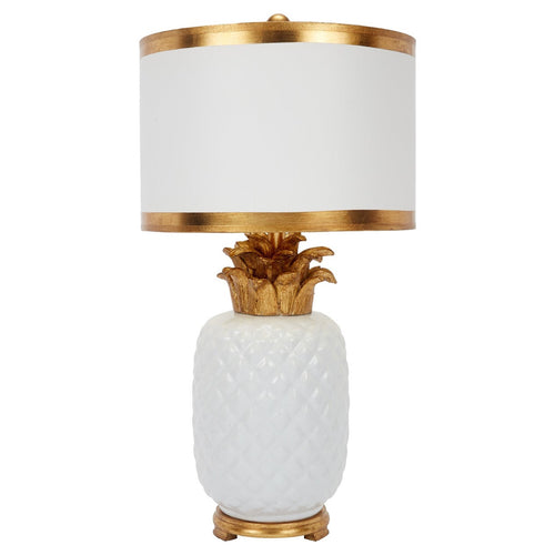 Old World Design Westport White Ceramic Table Lamp