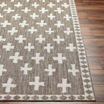 Livabliss Long Beach Cross Indoor/Outdoor Rug