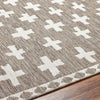 Livabliss Long Beach Cross Indoor/Outdoor Rug