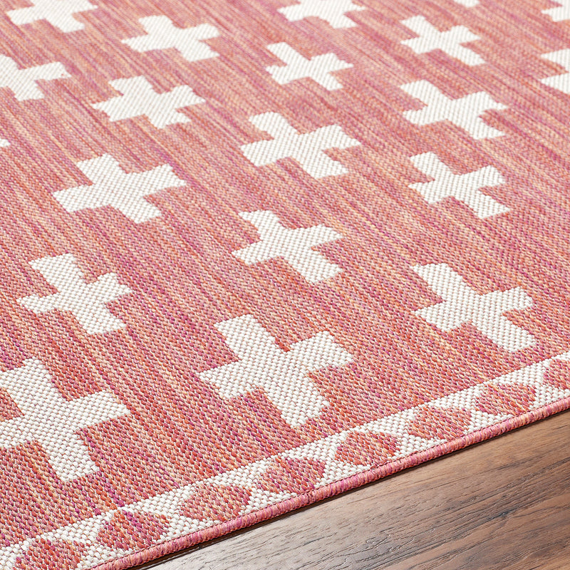 Livabliss Long Beach Cross Indoor/Outdoor Rug