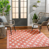 Livabliss Long Beach Cross Indoor/Outdoor Rug