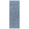 Livabliss Long Beach Cross Indoor/Outdoor Rug