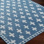 Livabliss Long Beach Cross Indoor/Outdoor Rug