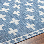 Livabliss Long Beach Cross Indoor/Outdoor Rug